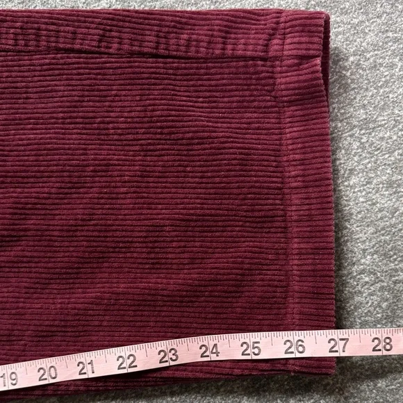 Converse x IRAK NYC Corduroy Pants Dark Burgundy Unisex Size Medium